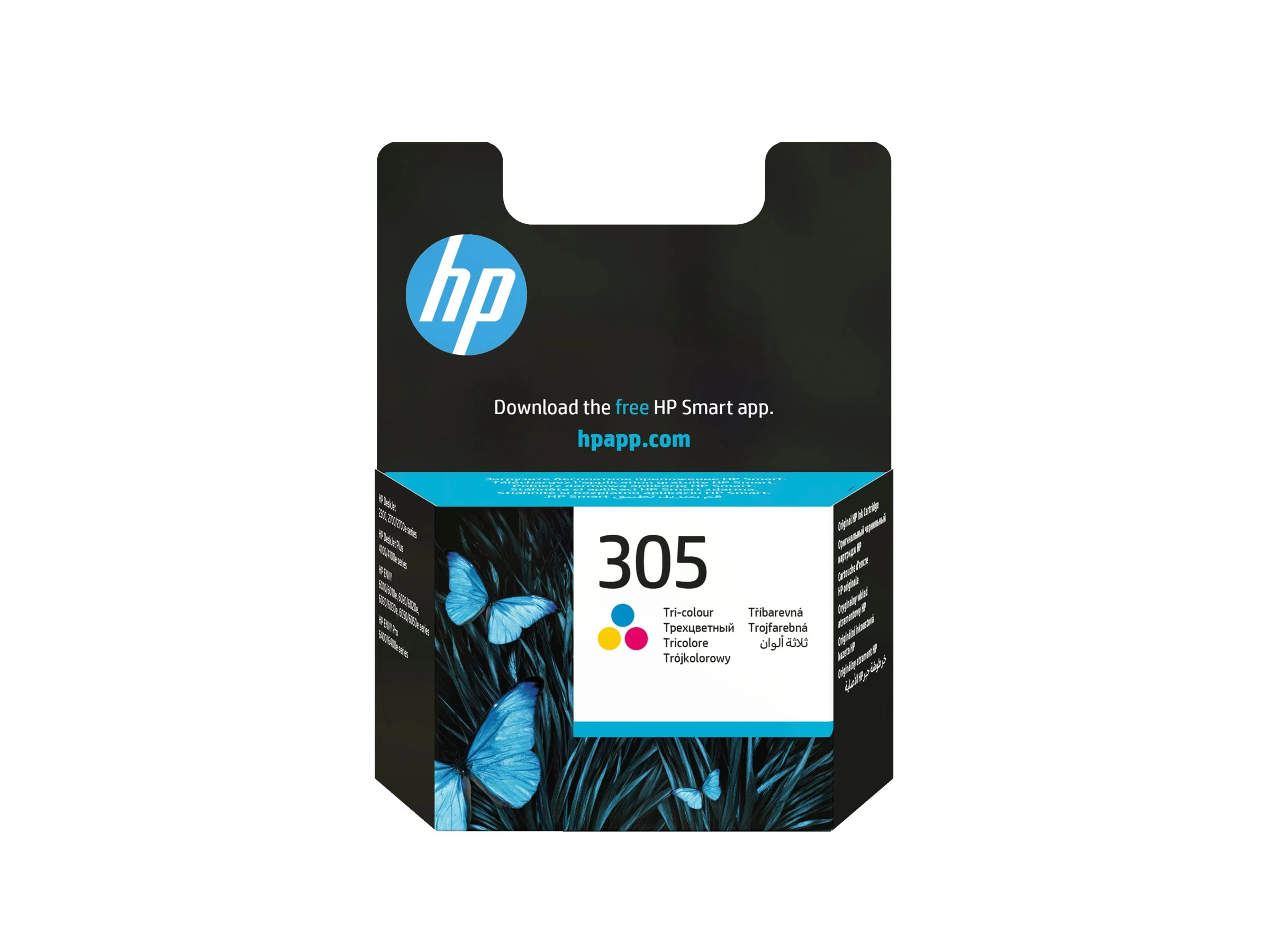 HP 305 Tri-color Original Ink Cartridge