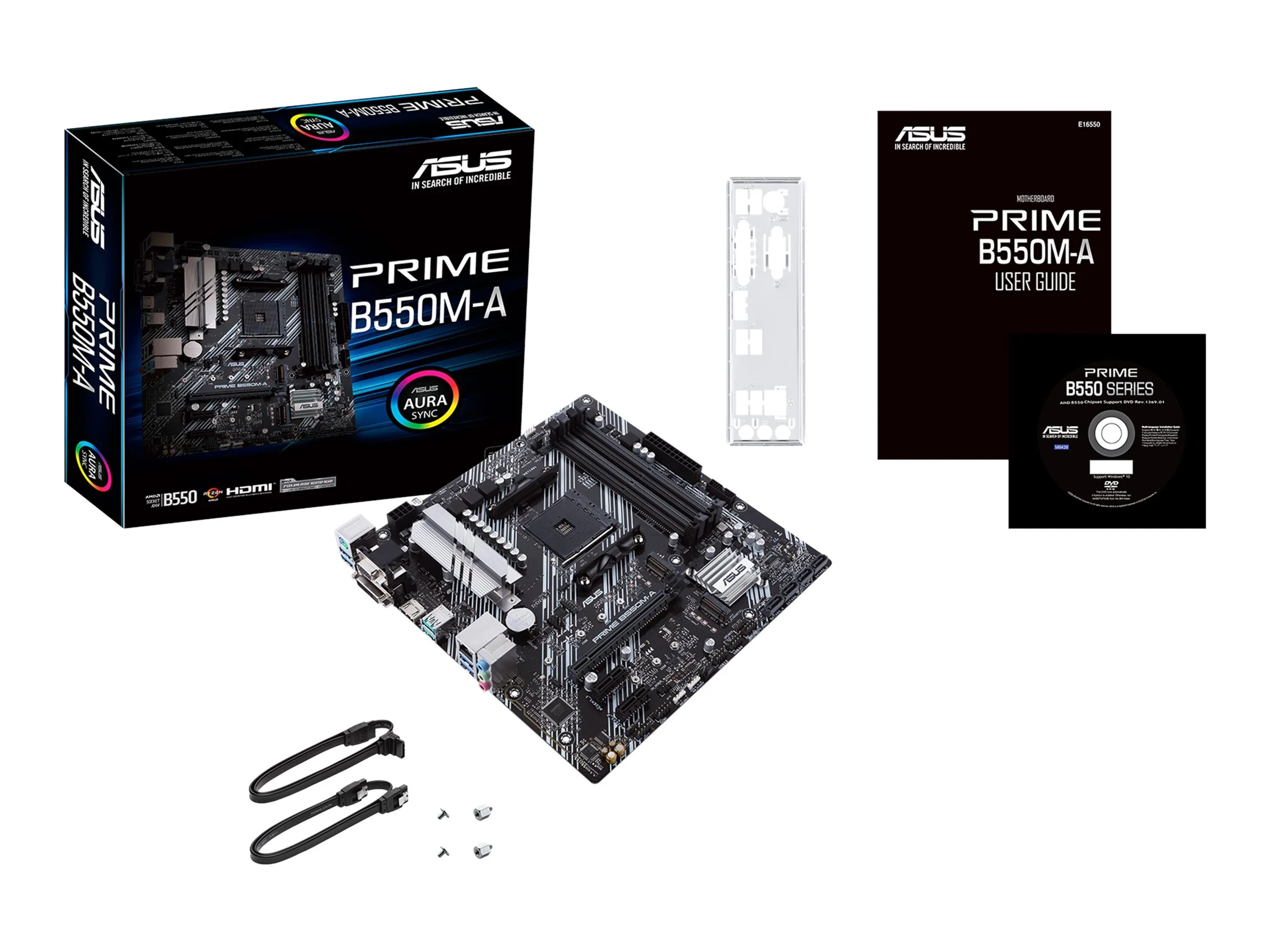 ASUS PRIME B550M-A mATX MB