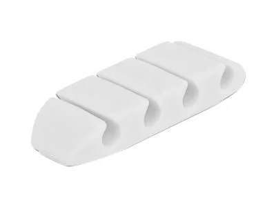 DELOCK Kabelhalter mit 4 Durchführungen