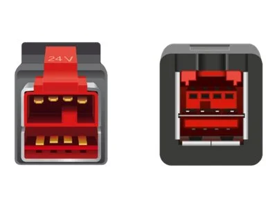 DELOCK PoweredUSB Verlängerung 24V 3m