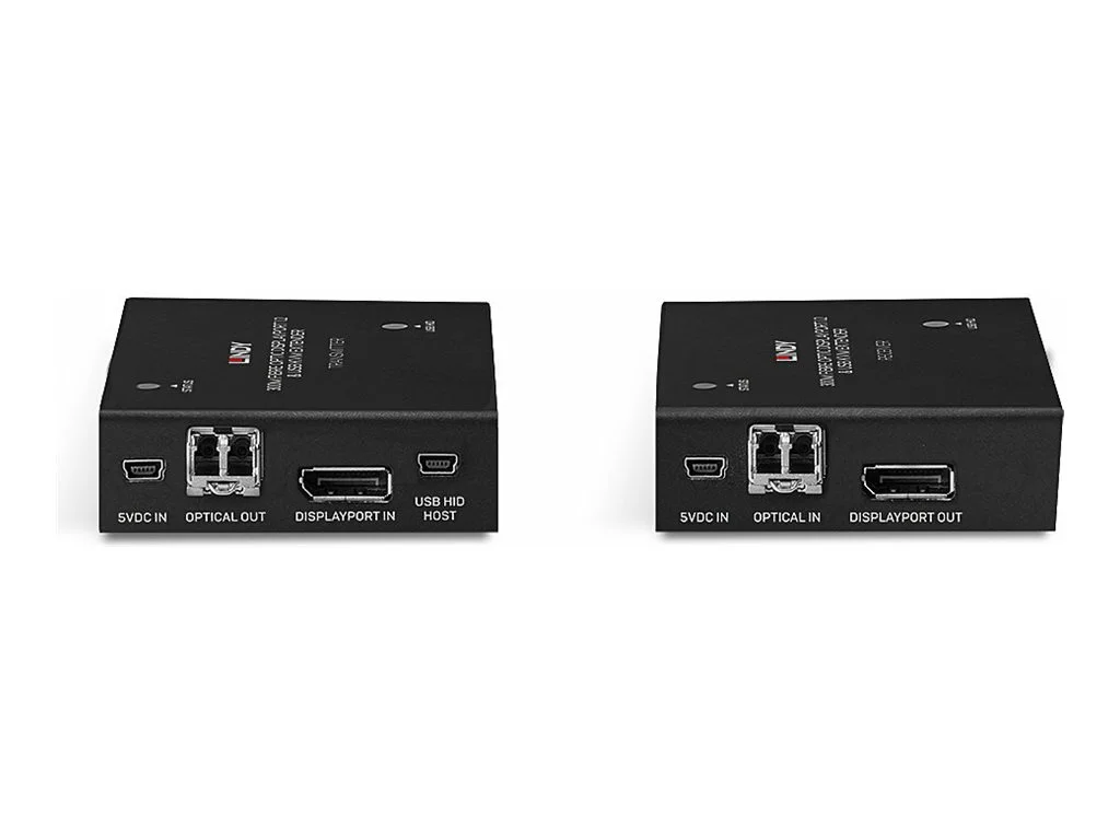 LINDY 300m FO DP 1.2 USB KVM Extender