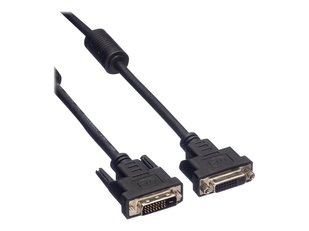 VALUE Verlängerungskabel DVI dual link1m