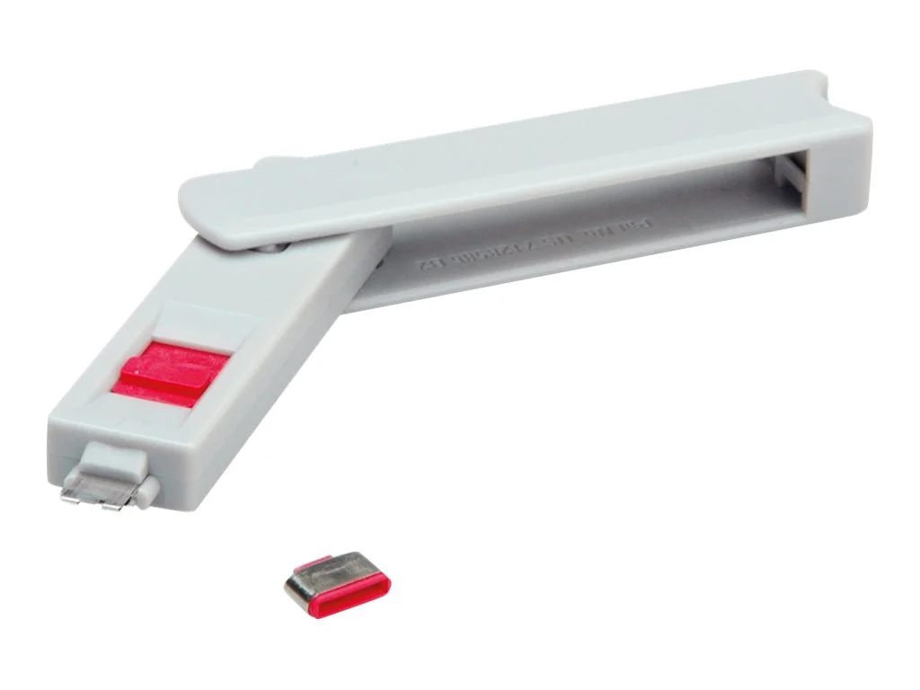 ROLINE USB Typ C Port Blocker 1x Schloss