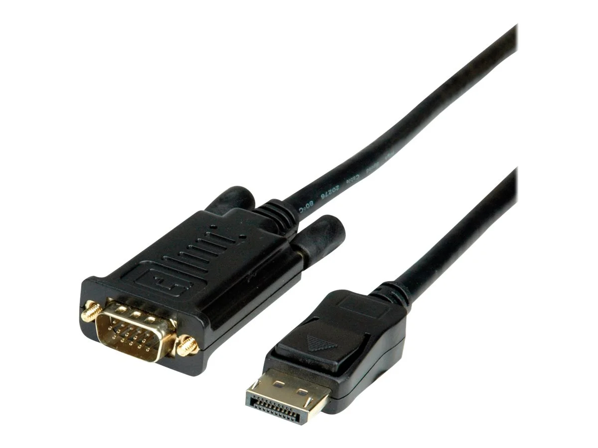 ROLINE Kabel DisplayPort-VGA DP 1m