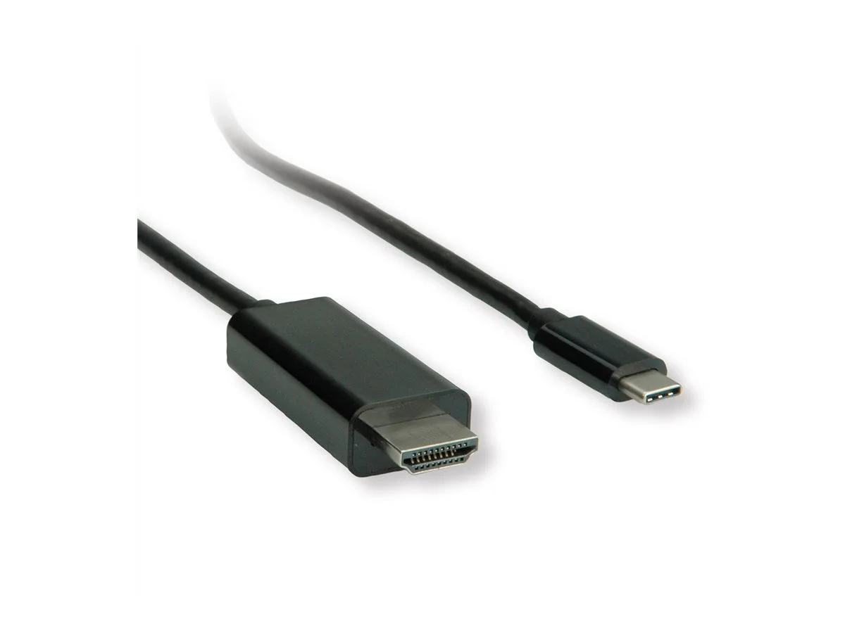 ROLINE USB Typ C - HDMI Adapterkabel 2m