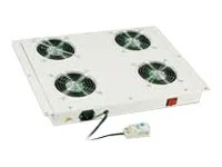 EFB Dachluefter 4-fach 1HE RAL7035