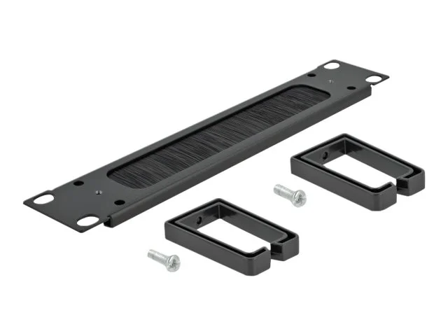 DELOCK 25cm Kabelmanagement Bürstenleist