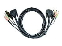 ATEN 2L-7D02U KVM Kabel DVI-D 1,8m
