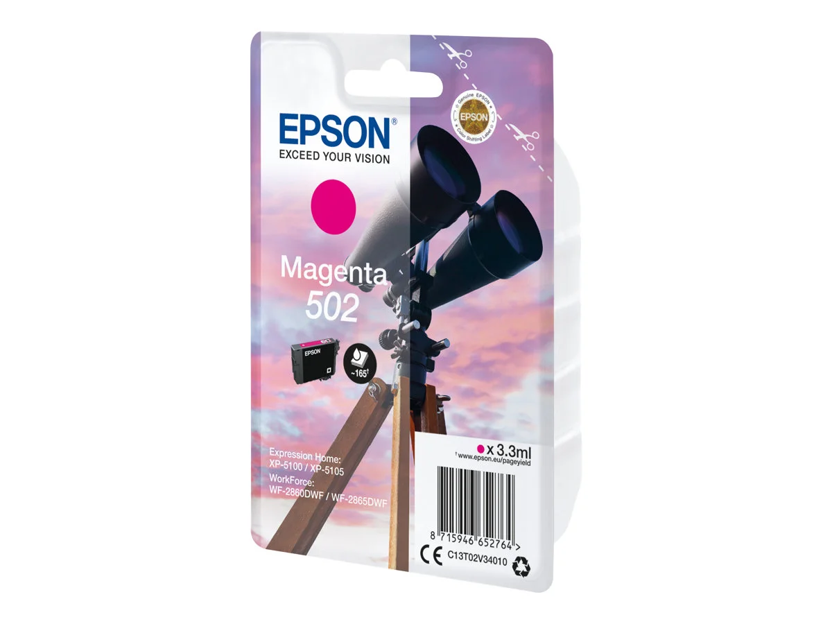 EPSON 1LB Singlepack Magenta 502 Ink