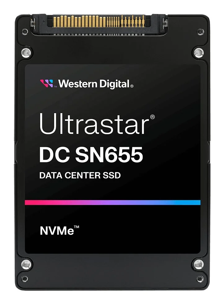 WD 2.5" SSD ULTRASTAR SN655 30.72TB (PCIe 4.0/NVMe)(Di)+++