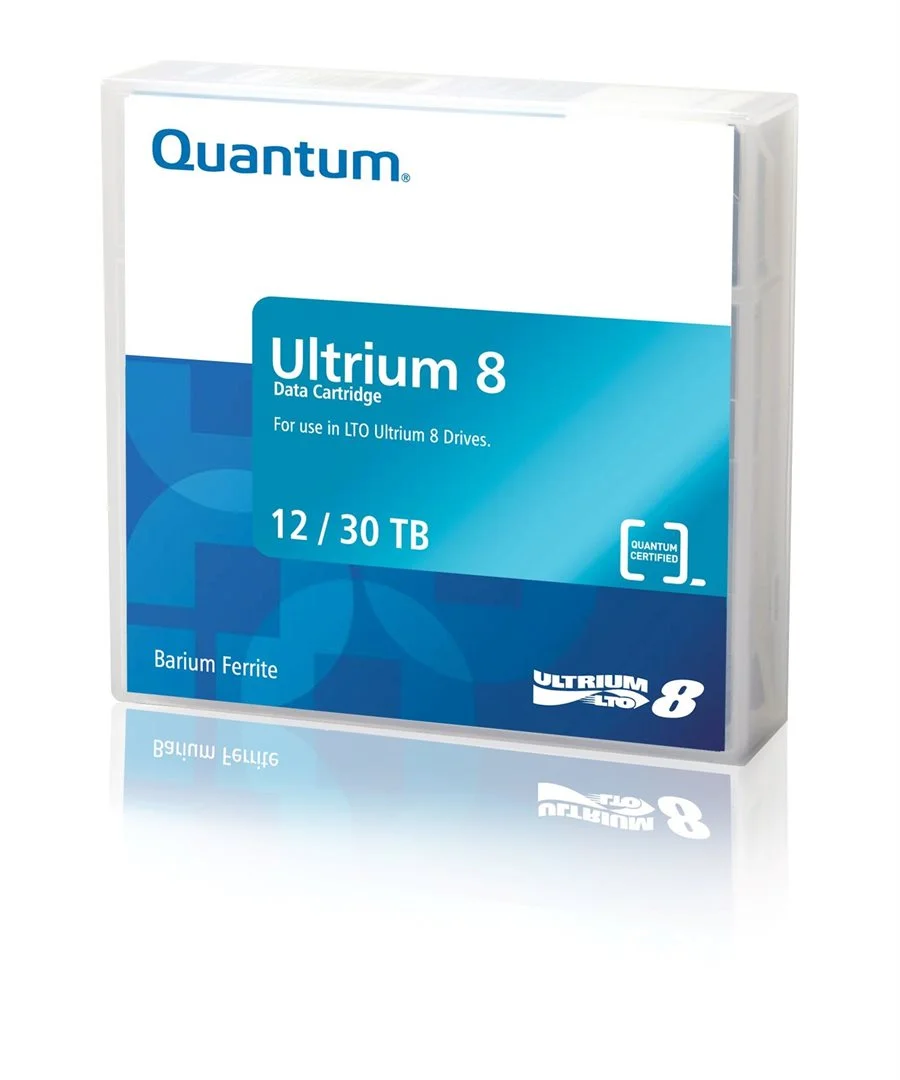 Cartridge Quantum LTO8 12/30TB  No labels included