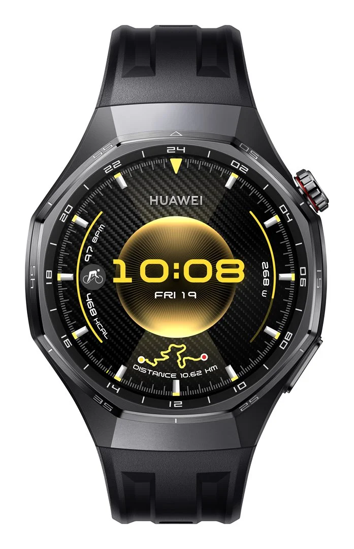 Huawei Atum-B19F Watch GT6 Pro titanium Smartwatch 46mm black flouroelastomer
