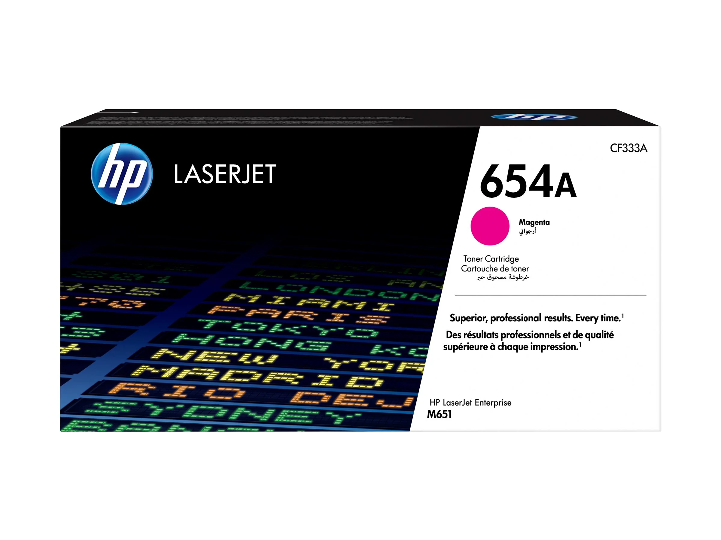 HP 654A Magenta Toner