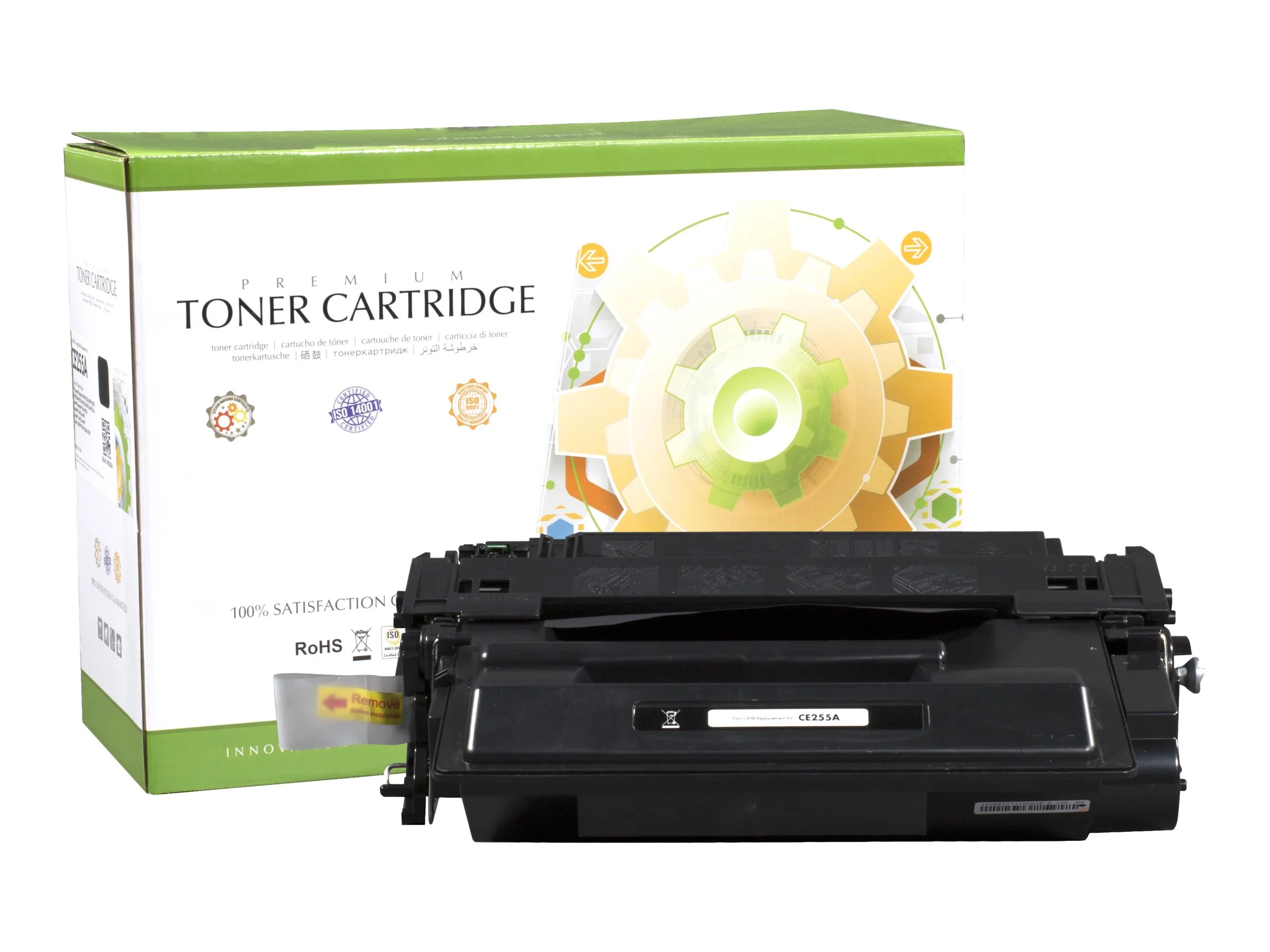 STATIC cartr HP CE255A blk comp 6k