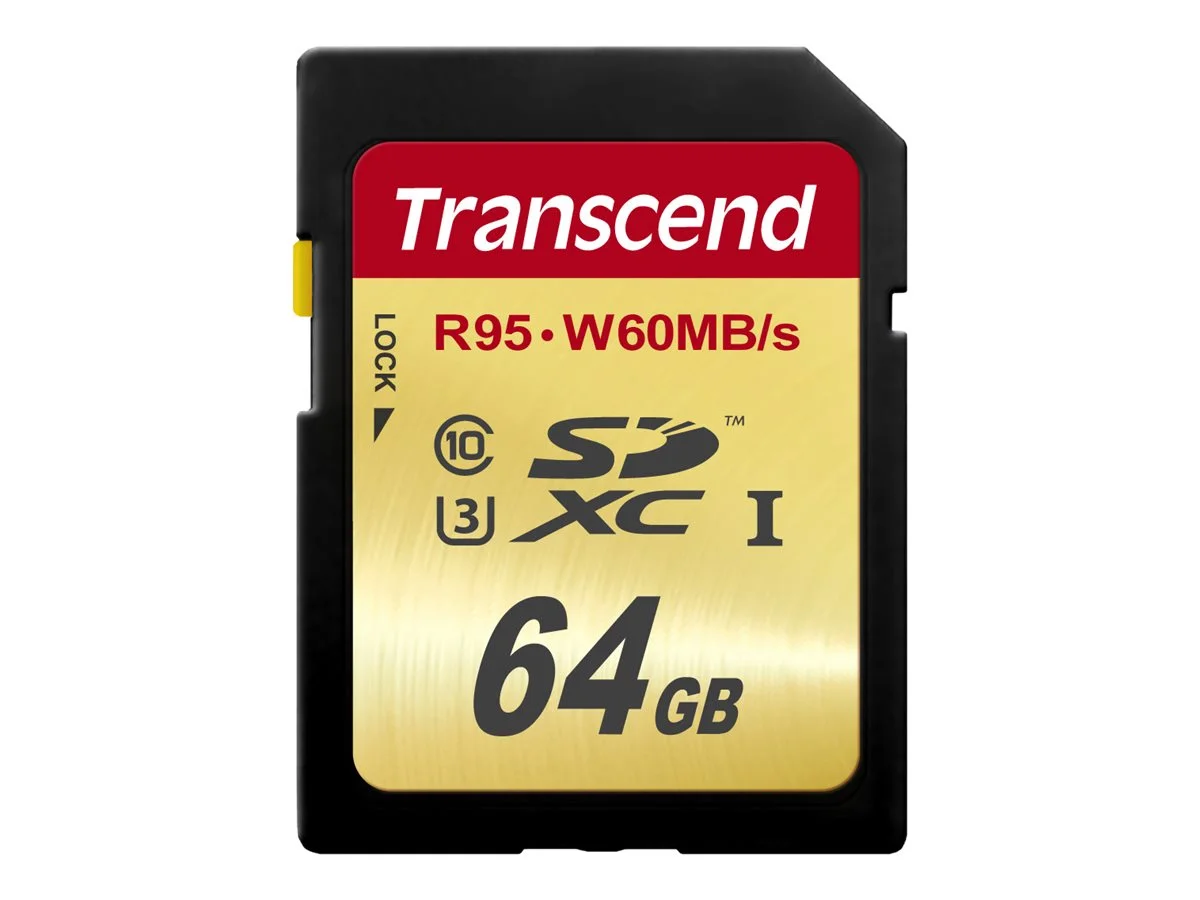 TRANSCEND Ultimate 64GB SDXC UHS-I U3