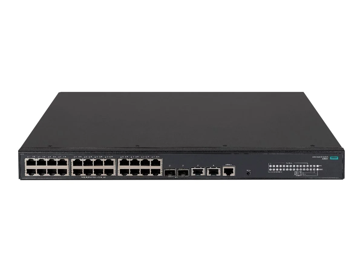 HPE 5140 24G POE+ 2SFP+ 2XGT EI Sw EU EN