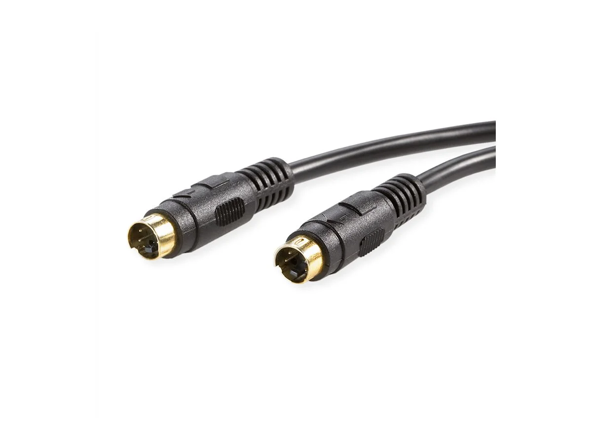 VALUE S-Video Kabel schwarz 3m