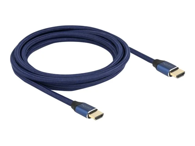 DELOCK HDMI Kabel 48Gbps 8K 60Hz blau 3m