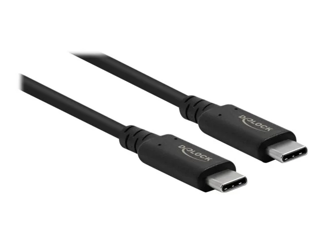 DELOCK USB4 40 Gbps Kabel koaxial 0,8m