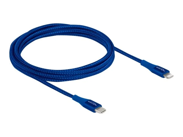 DELOCK Kabel USB Type-C > iPhone blau 2m