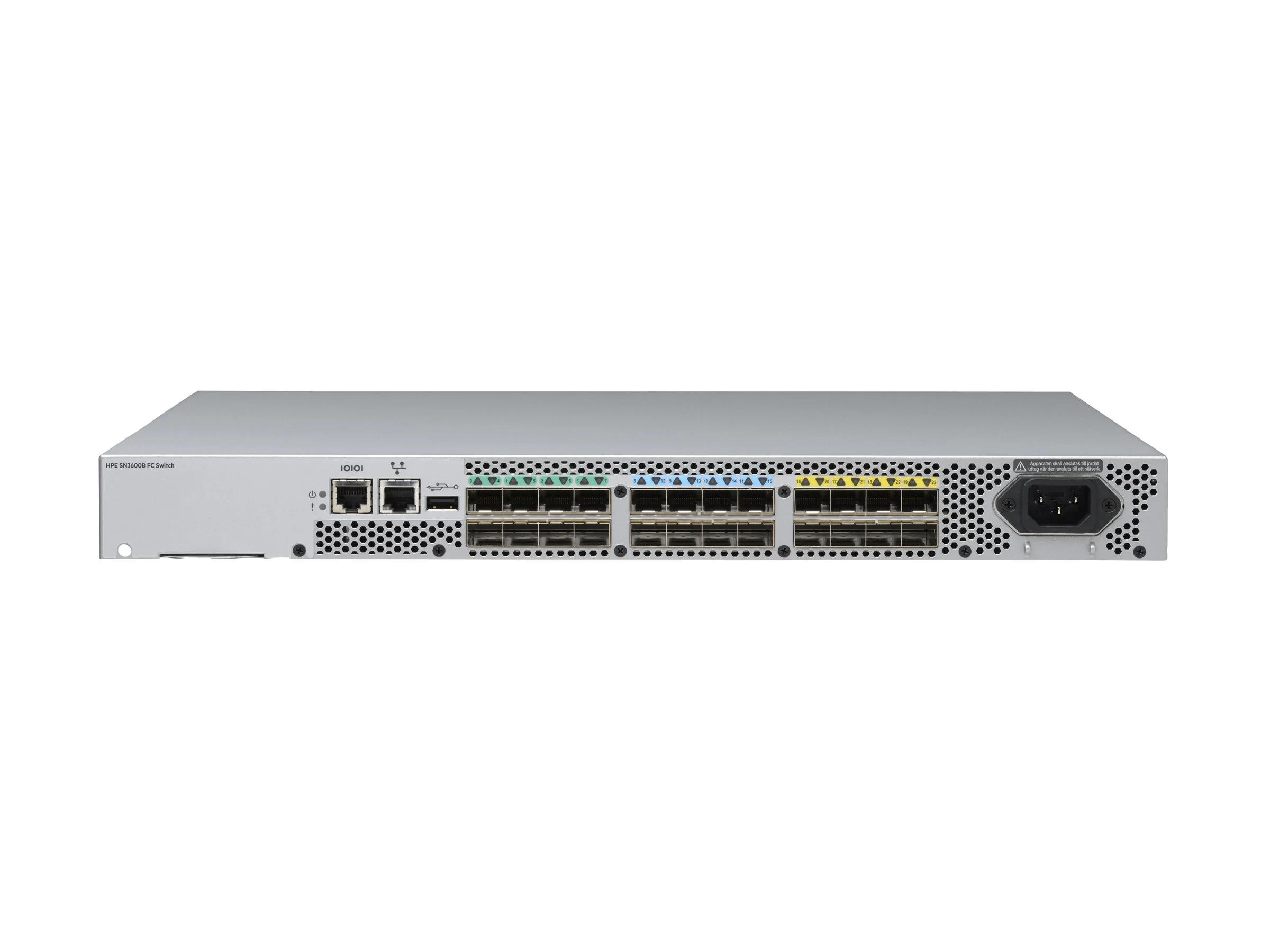HPE SN3600B 24/24 PP+ 24p 16G SW FC Swch