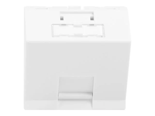 DIGITUS Face plate 45x45mm 1-port angled