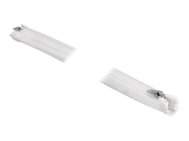 DELOCK Geflechtschlauch 1m x 30mm weiss