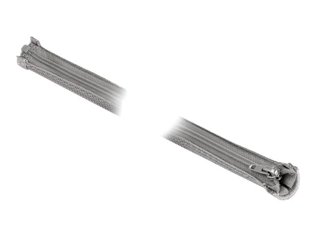 DELOCK Geflechtschlauch 2m x 20mm grau