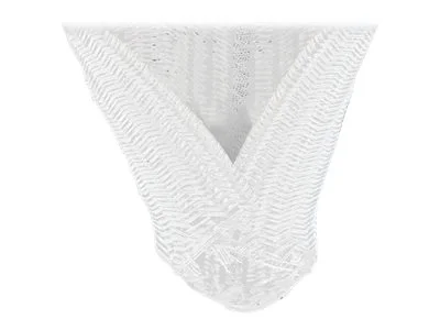 DELOCK Geflechtschlauch 5m x 9mm weiss