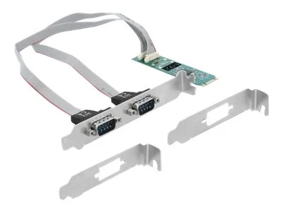 DELOCK M.2 Karte zu 2 x Seriell RS-232
