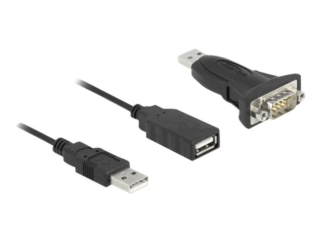 DELOCK Adapter USB 2.0 Typ-A zu 1xRS-232