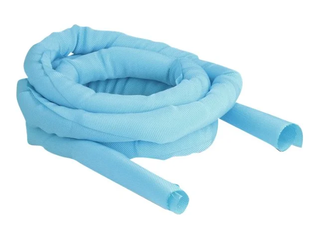 DELOCK Gewebeschlauch 2 m x 25 mm blau