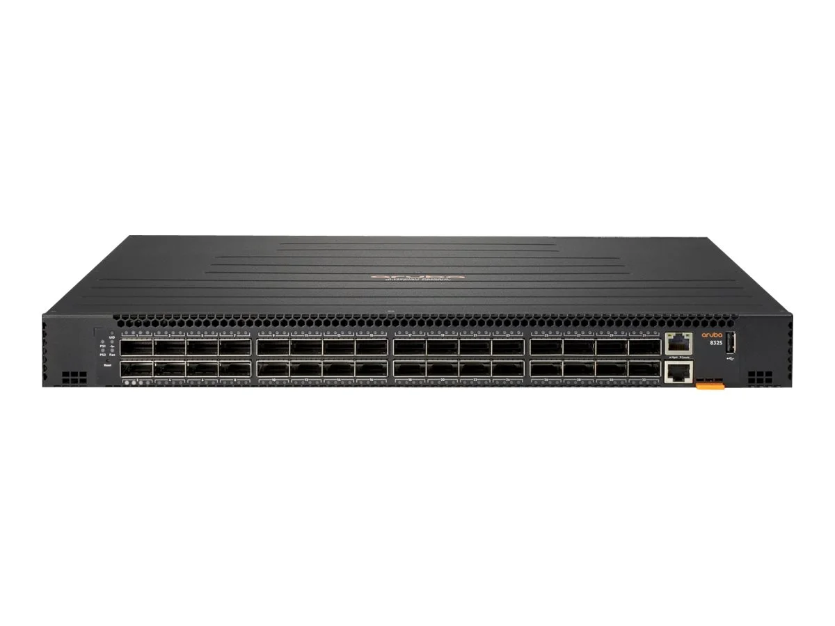 HPE Aruba 8325-32C FB 6 F 2 DC Bdl