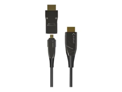 TECHLY Micro HDMI 4K 60Hz AOC LWL Kabel