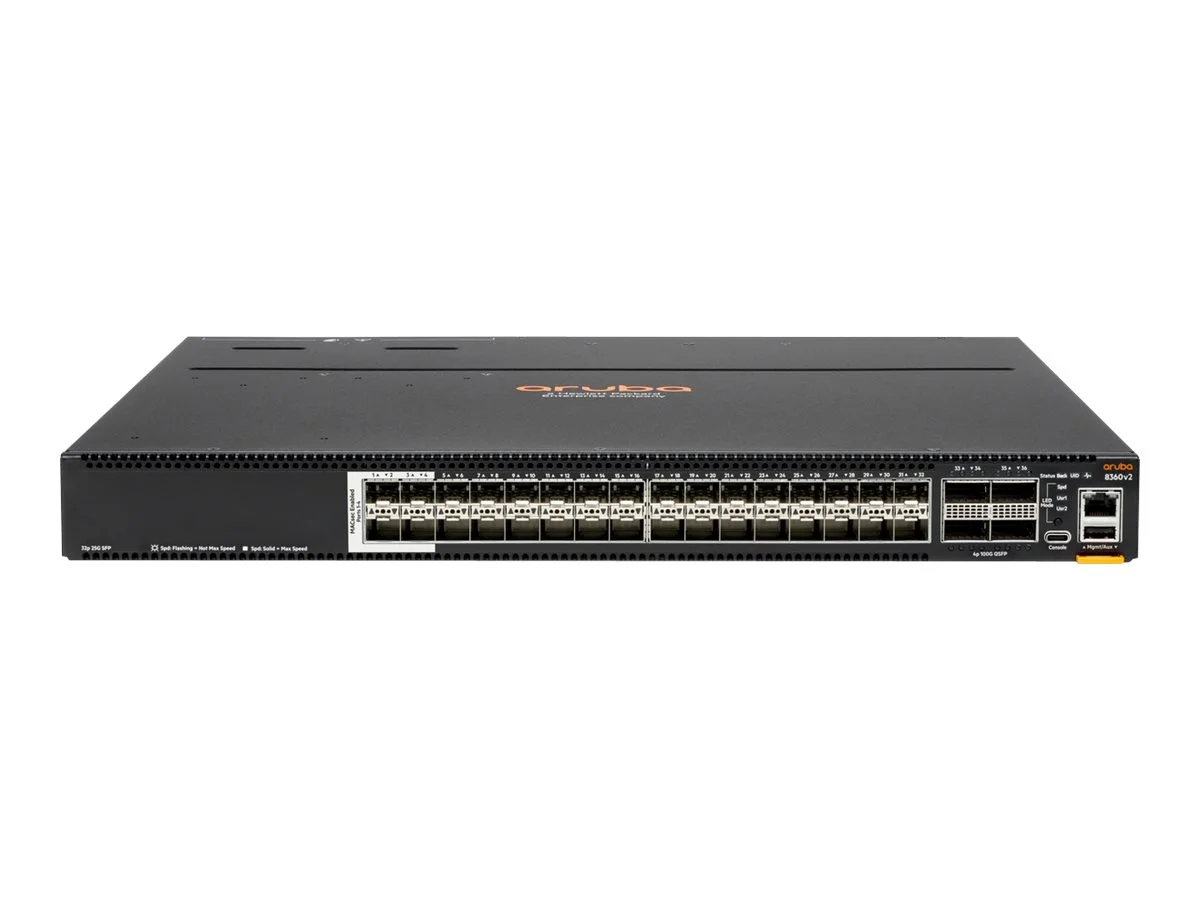 HPE Aruba 8360-32Y4C v2 FB 3F 2AC Bd(EN)