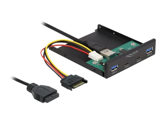 DELOCK 8,89cm USB 3.2 Gen 1 Front Panel