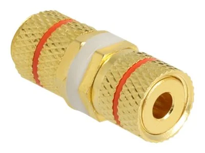 DELOCK Audio Adapter Polkl Farbring rot