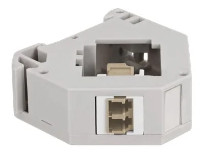 DELOCK HutschienenadapterLC Duplex beige
