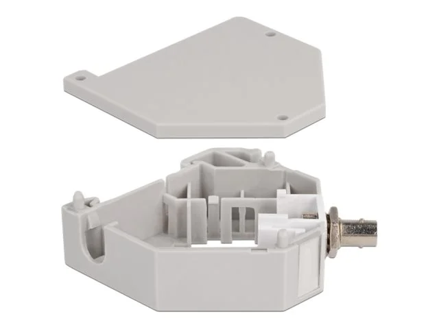 DELOCK Hutschienenadapter ST Simplex