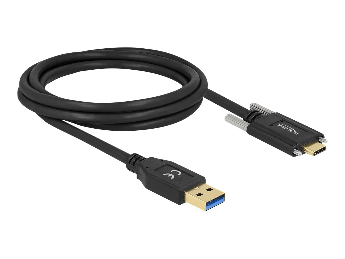 DELOCK USB Kabel Typ-A zu USB Type-C 2 m