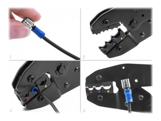 DELOCK Pressprofileinsatz X Crimpzange