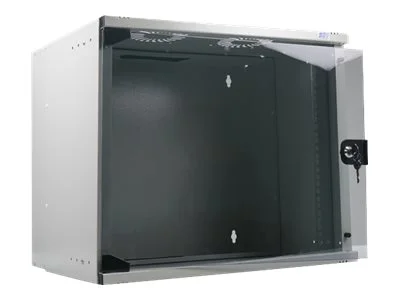 EFB 19Zoll 04HE Wandgehäuse faltbar schw