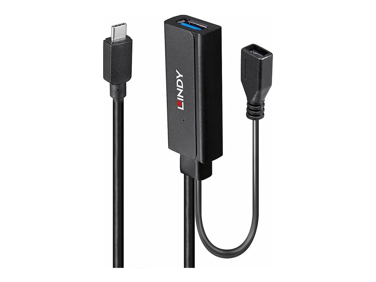 LINDY 5m USB 3.2 Gen 1 C/A Aktivverlänge