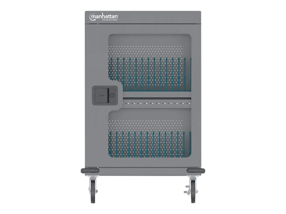 MH 32-Port USB-C Ladeschrank Rollen 576W