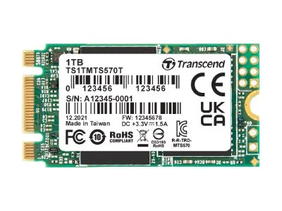 TRANSCEND 1TB M.2 2242 SSD SATA B+M (P)