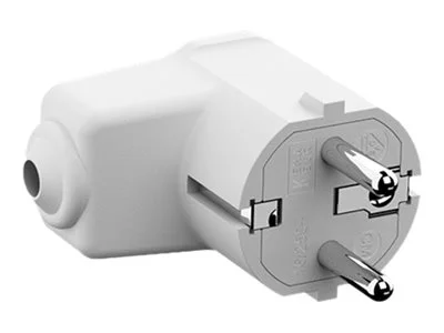 BACHMANN Montage-Winkelstecker weiss