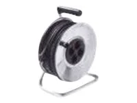 BACHMANN Stahlblechkabeltrommel 4-f. 25m
