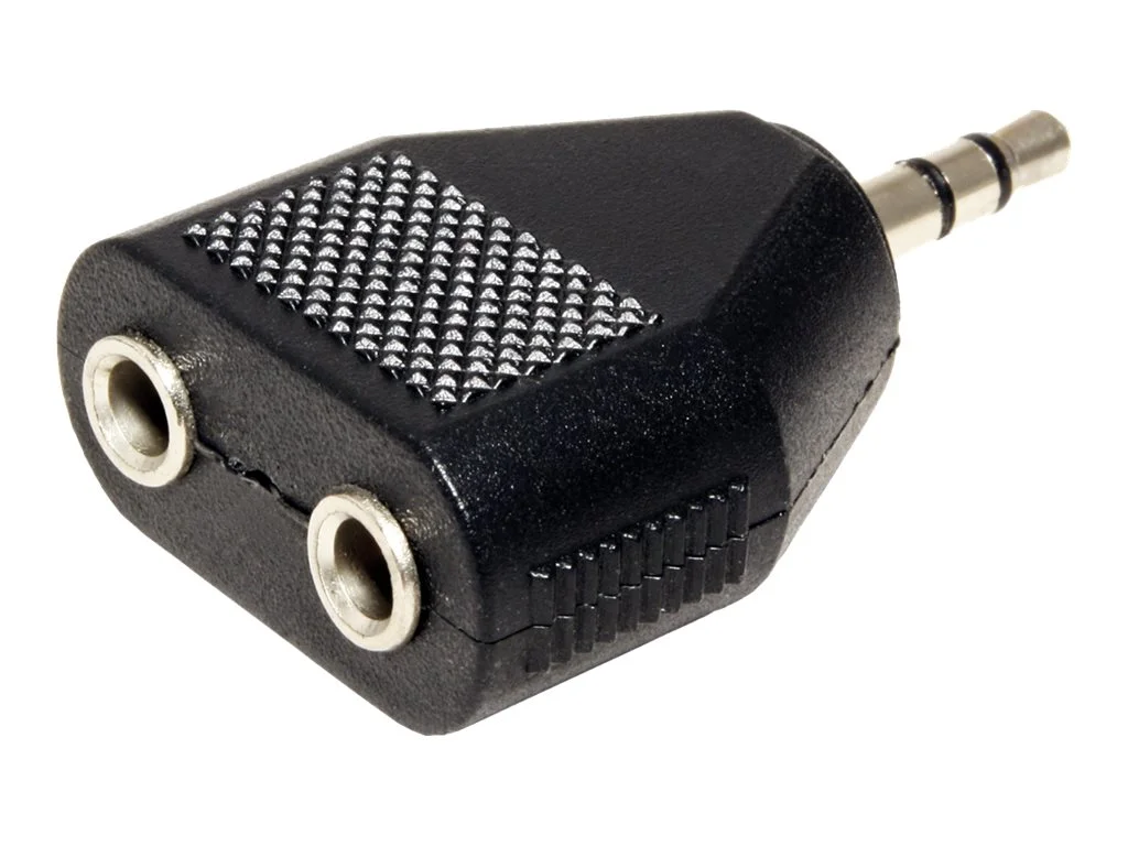 VALUE 3,5mm Adapter 1x ST 2x BU