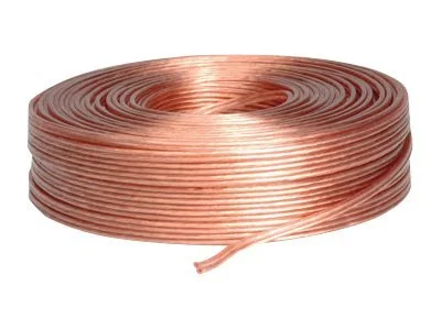 VALUE Lautsprecherkabel transparent 100m