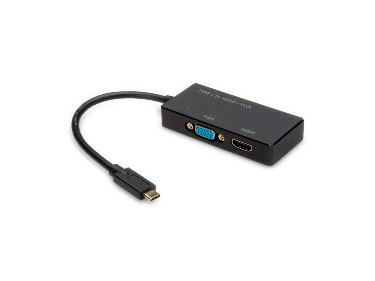 VALUE Display Adapter USB Typ C - VGA